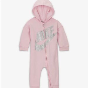 Nike Foam Pink Coverall, Size Newborn, Worn Once